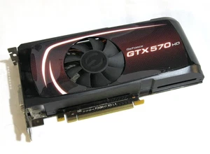 NVIDIA GeForce GTX 570 HD Video Card P1263NV-LF HDMI 1GB - EXCELLENT - TESTED - Picture 1 of 8