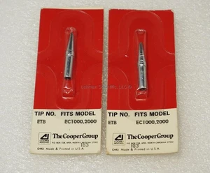 Dos puntas de soldador Weller, tipo ETB se adapta a EC1000,2000, ¡NUEVO EN CAJA! - Imagen 1 de 1