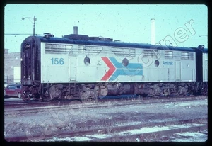 Amtrak #156 F3B Ex-NP Chicago IL 10-21-73 35mm Dia (6287) - Bild 1 von 3