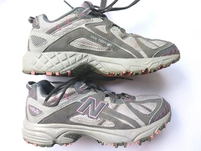 New Balance 411 Women’s Size UK 4 Grey And Purple All Terrain Running Shoes - Image 1 of 4