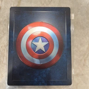 CAPTAIN AMERICA Trilogy STEELBOOK Rare Import embossed mint - Picture 1 of 8