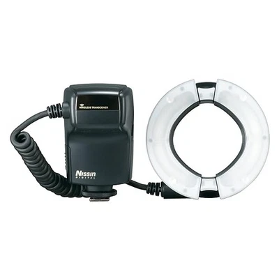 Nissin NDMF18N MF18 Macro Ring Flash Nikon (Black) From Japan New FS - Image 1 of 4