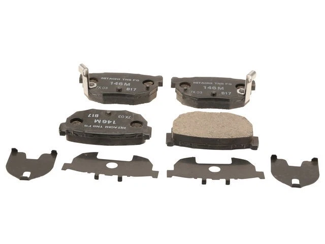 Rear Brake Pad Set For 1983-1984 Nissan Maxima Sedan SY475HY OE Formulated - Image 1 of 1