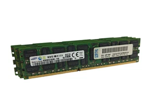 Samsung RDIMM Server RAM 64GB (4x16GB) PC3L-10600R 2Rx4 M393B2G70DH0-YH9 - Picture 1 of 4