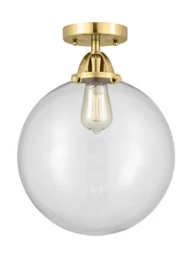 Innovations Lighting 288-1C-15-12 Beacon Semi-Flush Beacon 12"W - Gold - Picture 1 of 12