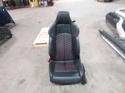 2021 AUDI RS5 Black Leather Driver Left Side Front Power Seat W/Quilted Pattern  Foto 1 de 4
