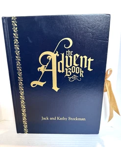 THE ADVENT BOOK Jack & Kathy Stockman Lift the Flap 2001 Gold Ribbon Close 12x9 - Picture 1 of 15