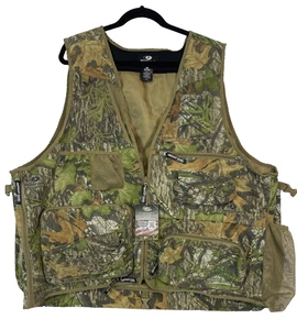 Mossy Oak Turkey Thugs Camo Hunting Vest Mens NWT Sz 2XL READ - Picture 1 of 14