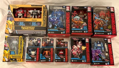 Transformers studio series 86 Movie Voyager/Deluxe Class set of 11 Ironhide kup - Image 1 of 4