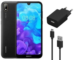 Smartfon Huawei Y5 2019 AMN-LX9 Dual SIM LTE Czarny | Stan: Idealny - Zdjęcie 1 z 10