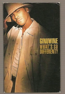 Ginuwine What's So Different cassette UK Epic 1998 cassette single with card - Image 1 of 3