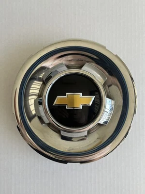 Оригинальный хромированный центральный колпак 09–14 Chevrolet Avalanche Silverado Suburban Tahoe No1 - Изображение 1 из 4