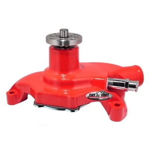 Tuff Stuff Water Pump 1354NCRED; Mechanical Hi-Vol Red Cast Iron for 262-400 SBC - Picture 1 of 1