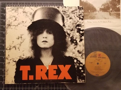 T. REX The Slider LP 1972 VG+VG+ 1ST PRESS w/ INNER Marc Bolan RINGO STARR Vinyl - Image 1 of 4