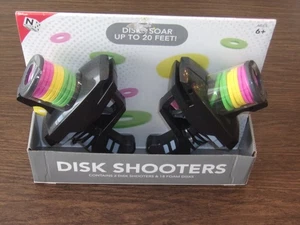 NIB 2 Disk Shooter Toys & 18 Foam Discs Shooters - Picture 1 of 5
