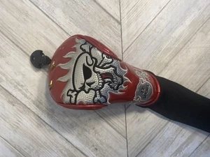 JT Sports Skull Golf Hybrid Fairway Wood Golf Headcover Head Cover - Picture 1 of 4