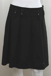 BARBARA BUI INITIALS SMALL 38 100% WOOL SKIRT LINING STYLISH - Picture 1 of 10