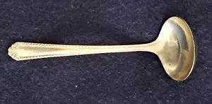 Vintage Sterling Silver Ladle 4.5" National Silver Co. - sauce mayo cream, etc. - Picture 1 of 5