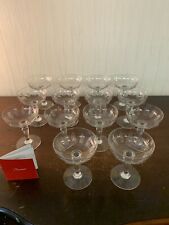 14 -kelche Champagner Geschliffenes Aus Glas Baccarat / Stück Preis
