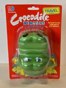 Crocodile Dentist Travel Game Milton Bradley MB 1994 Fun On The Run Sealed - Picture 1 of 6