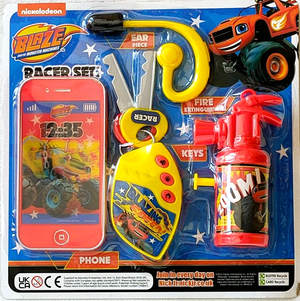 Blaze And The Monster Machines - Set da corsa - Nuovo - Immagine 1 di 1