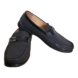 Phatfarm Halbschuhe Schuhe Herren Größe 12 Schwarz Komfort Tech Vegan Slipper Mokassinnaht - Bild 1 von 18
