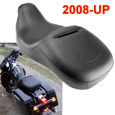 Driver Rider Passenger Seat For Harley Electra Glide Ultra Classic FLHTCU 08-UP - Image 1 of 4