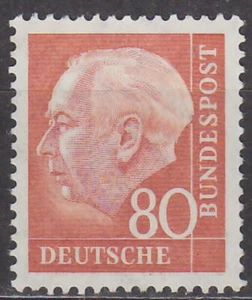 BRD 1956 - PFREIMARKEN HEUSS Mi.: 264 xw - **MNH** - **POSTFRISCH** - Picture 1 of 1
