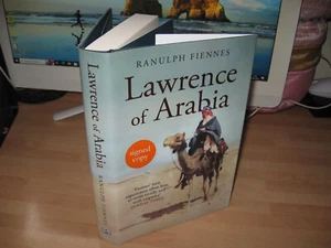 Sir Ranulph Fiennes Signed 1st Lawrence of Arabia acclaimed biography TE Shaw HB - Picture 1 of 14