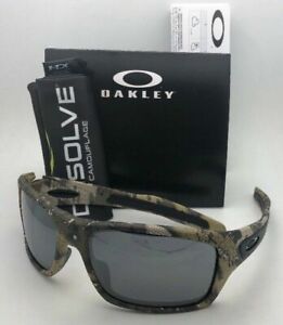 New OAKLEY Sunglasses TURBINE OO9263-31 65-17 Desolve Bare Camo w/ Black Iridium