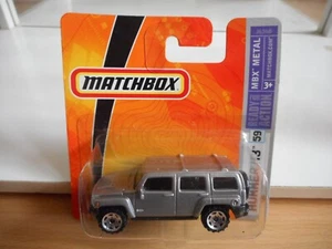 Matchbox Hummer H3 in grau auf BLister - Bild 1 von 1