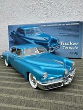 1:18 SCALE KYOSHO ORIGINALS DIE-CAST MODEL CAR SERIES - Tucker Torpede 1948 Blue