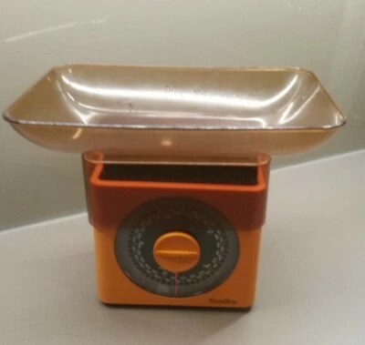 Balance Terraillon 4000 vintage orange de 1970 - Photo 1/4