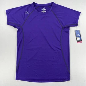 Mizuno Womens Volleyball Shirt DryLite Purple Size Medium - Picture 1 of 9