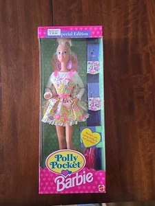 Vintage 94 Hills Dept Store ~POLLY POCKET Barbie Doll~ Special Edition NIB 12412 - Picture 1 of 4