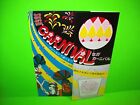 Carnival Original Arcade Flipper Game Pinball Maszyna Ulotka 1971 Japonia Retro Mod