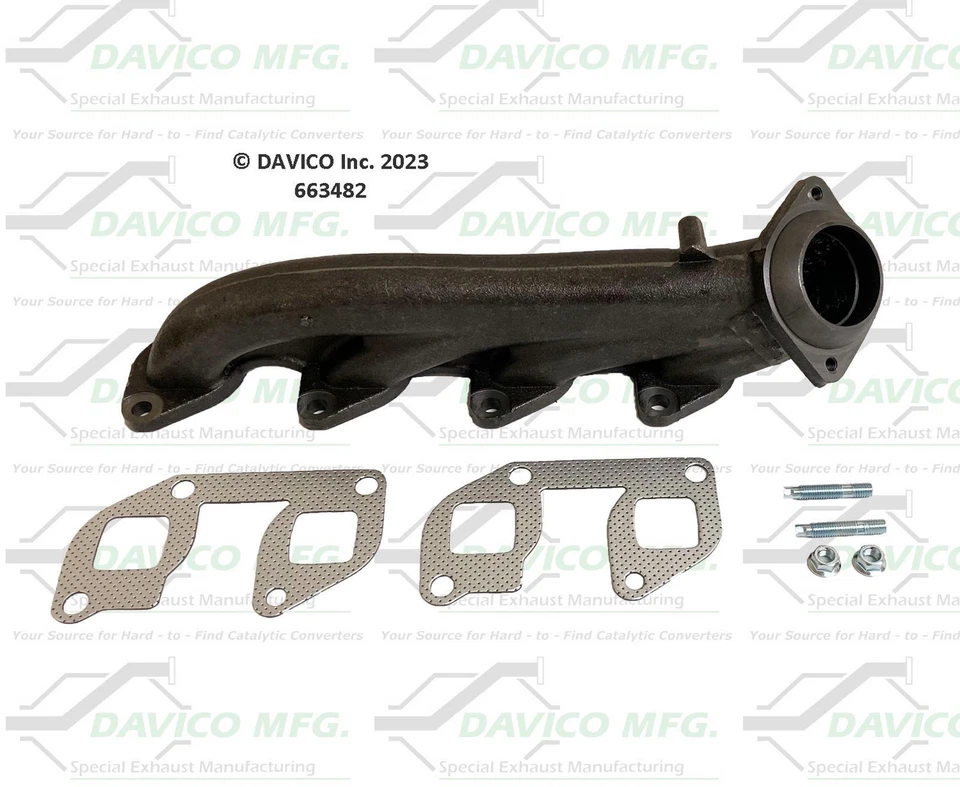 Exhaust Manifold Fits 2011 2012 2013 2014 Ford Lobo 6.2L V8 GAS SOHC Foto 1 de 4