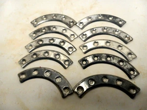 Gilbert /Gabriel Erector Set Part 47: 5 Hole Circular Girders: Lot of 10 B - Picture 1 of 1