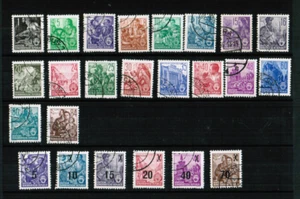 DDR Briefmarken Fünfjahresplan Satz gestempelt + Zugabe - Bild 1 von 1