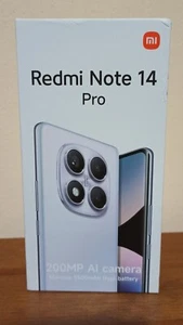 XIAOMI redmi note 14 pro 4G smartphone- (256GB + 8GB) 6.67" -200Mp, NUOVO - Foto 1 di 9