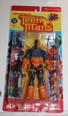 SEALED 2004 DC Direct Contemporary Teen Titans Deathstroke Action Figure MOC MIP - Image 1 of 4