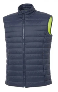 Switch Reversible TUCANO URBANO Gilet Dark Blue / Fluorescent Yellow Approved - Picture 1 of 5