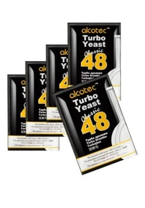 5X Alcotec 48 turbo CLASSIC Alcohol Yeast CHEAPEST Price Free Fast Delivery UK - Picture 1 of 3
