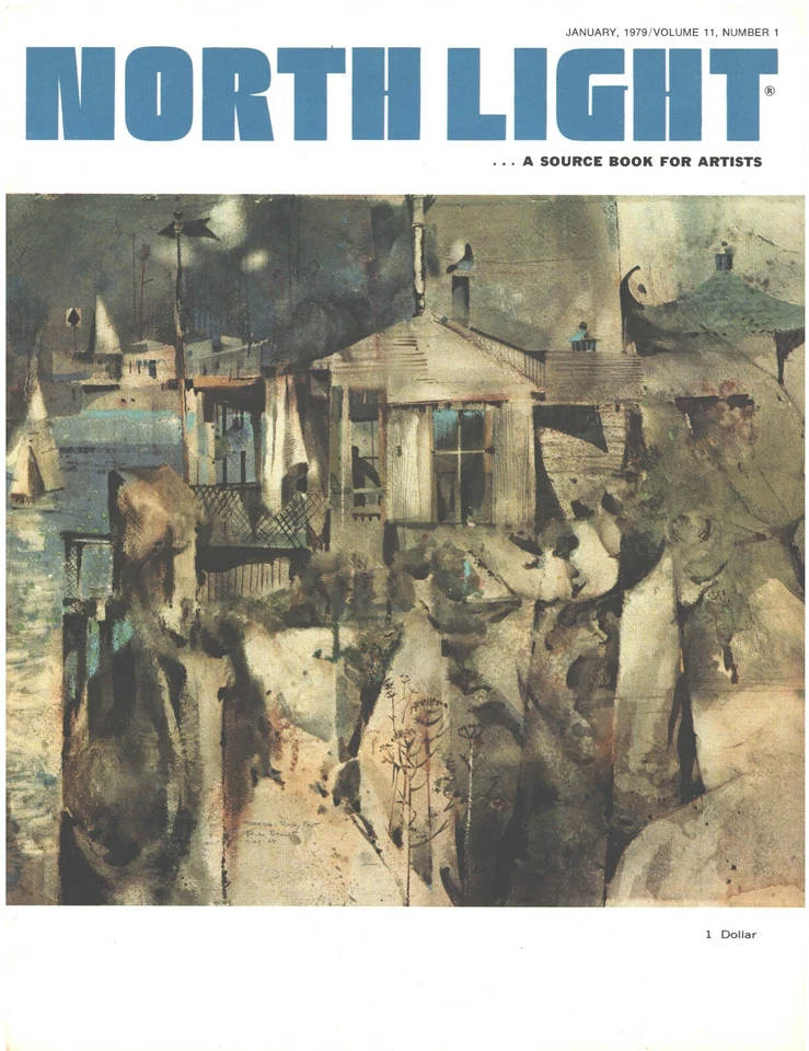 NORTH LIGHT Magazine January 1979 Artists Source Book Planning A Picture - Image 1 of 1