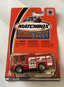 Matchbox Hero City Collection #44 Dennis Sabre Fire Truck - 2002 F1 - Picture 1 of 4
