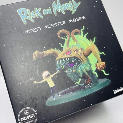 RICK and MORTY Adult Swim MORTY MONSTER MAYHEM Figure LOOTCRATE Exclusive NEW - Image 1 of 4