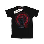 Marvel Girls Black Widow Movie Computer Globe Cotton T-Shirt (BI9070)