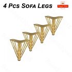4X 15cm Metal Furniture Sofa Legs Modern Feet For Bed Couch Cabinet Table Legs