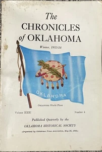 The Chronicles Of Oklahoma Historical Almanac Winter 1953-54, Volume XXXI #4 - Picture 1 of 1