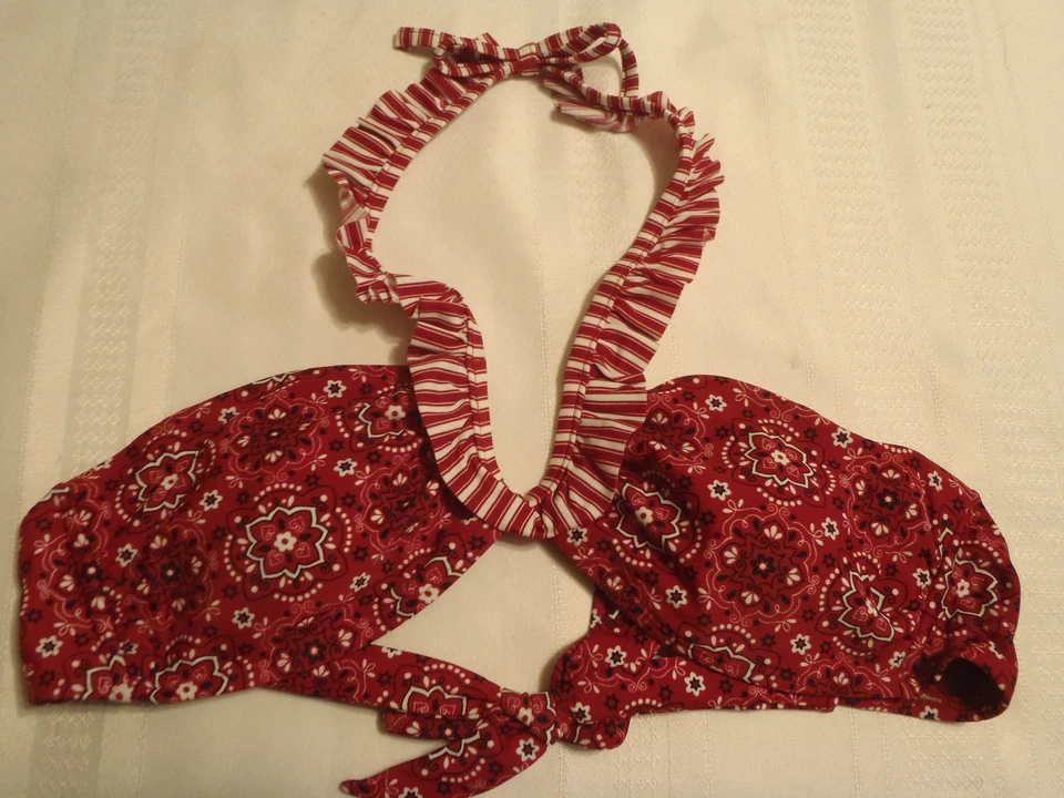 Sujetador de Natación ARIZONA Junior Talla M o L Elección Borgoña Halter Nuevo con Etiquetas Traje de Baño Foto 1 de 1